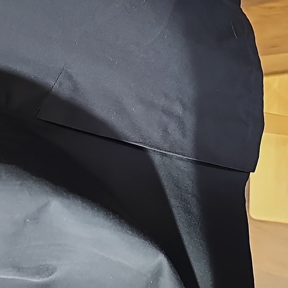 Weather Solutions rain coat size 14. Black with colar 2 big pockets. Minamalist. - Picture 6 of 14